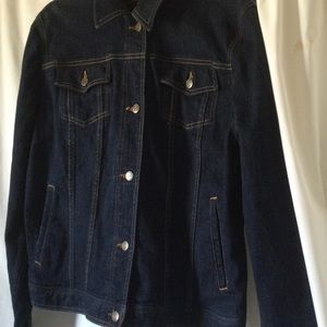 Jean jacket like new.